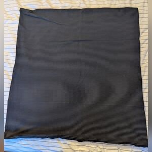 Lululemon Vinyasa Scarf Rulu Hyper Stripe Black Soot